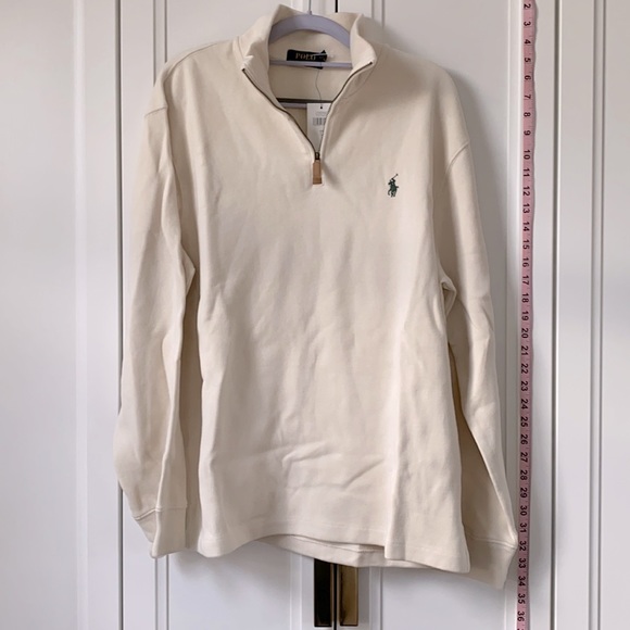 NWT Polo Ralph Lauren half-zip jumper  size L - Picture 1 of 3
